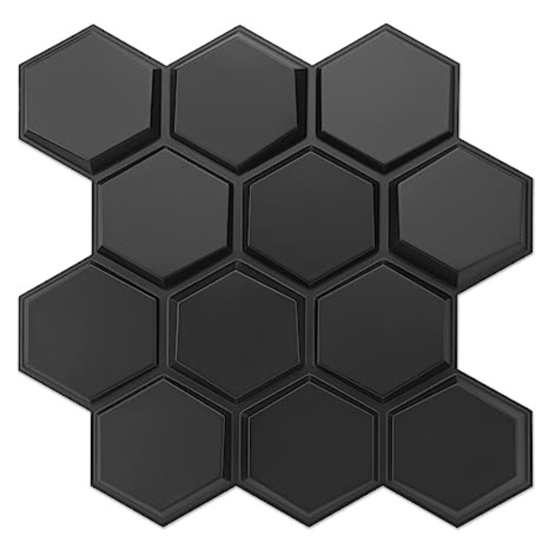 Panel 3D Bee Black